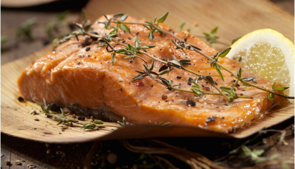Sous Vide Grilled Salmon
